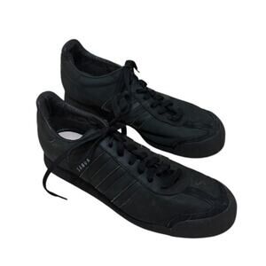 Adidas Sneakers Men 11.5 Samoa Triple Black Activewear Everyday Wear Casual